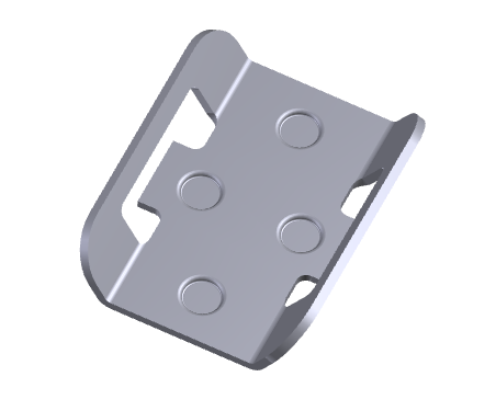 master plate z przetloczeniami